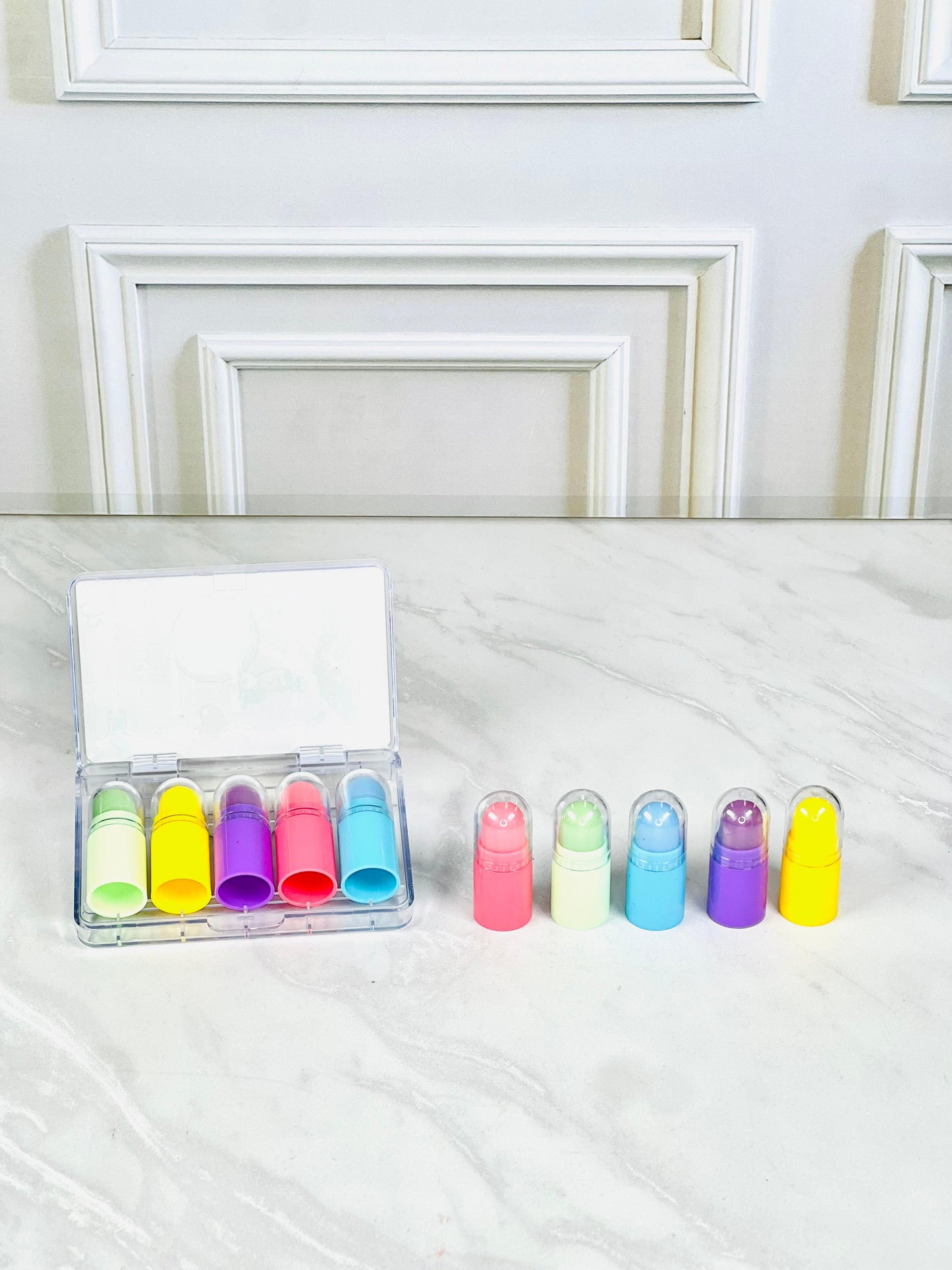 SET BALSAMOS LABIOS X5
