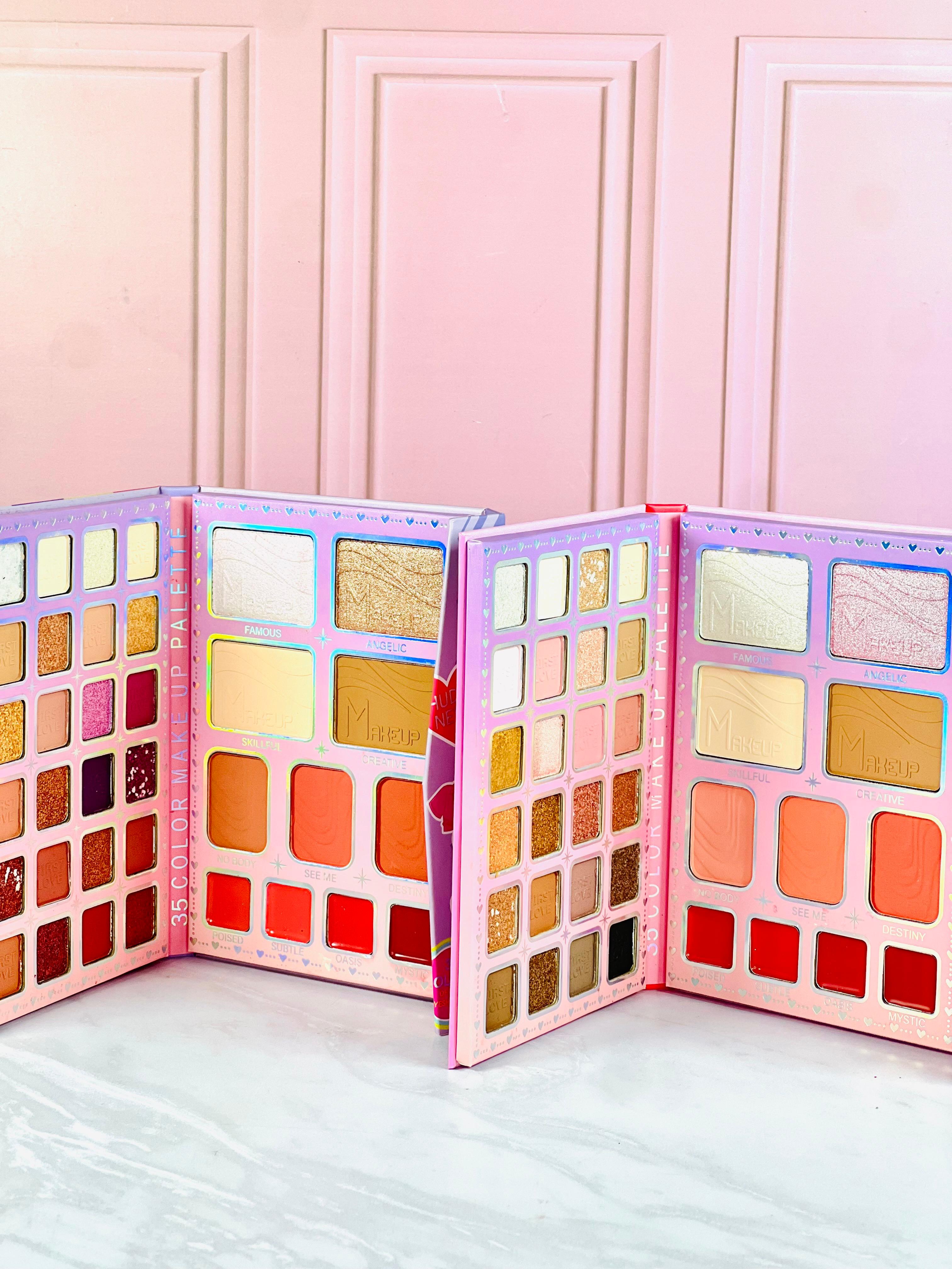 PALETA DE SOMBRAS EN LIBRO LD7615