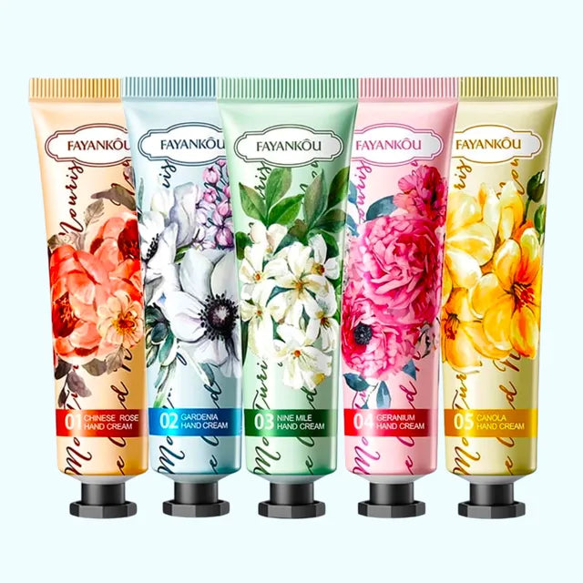 SET CREMA MANOS FLORAL