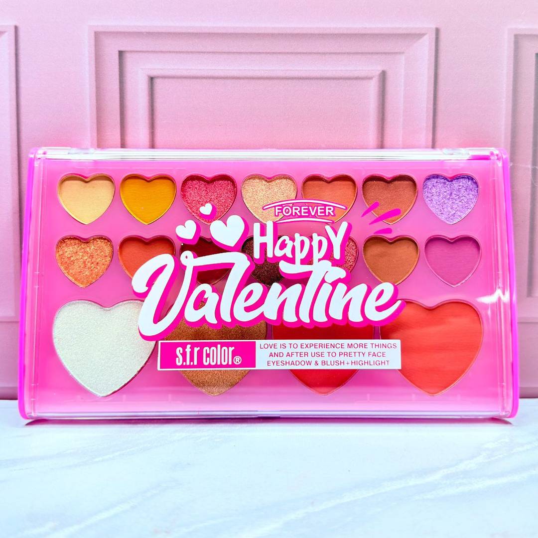 Paleta de sombras 18 tonos 8129