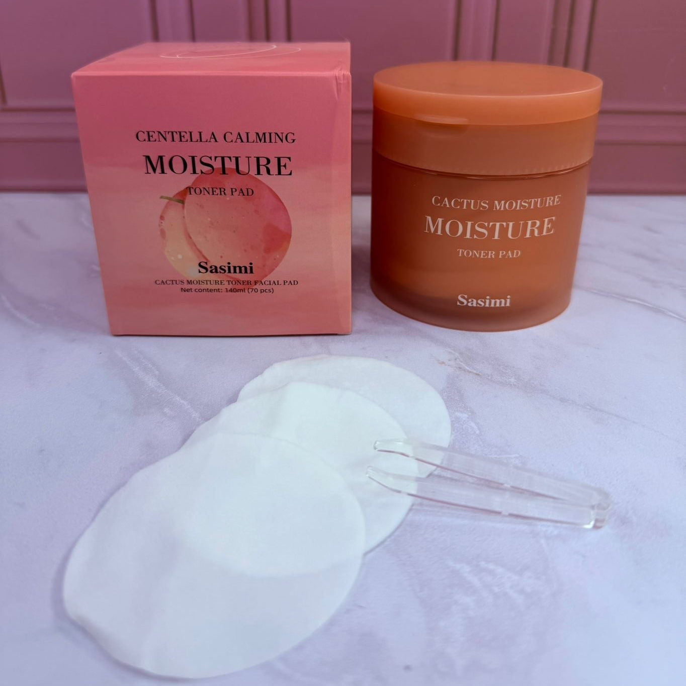 PADS FACIALES PEACH 7028