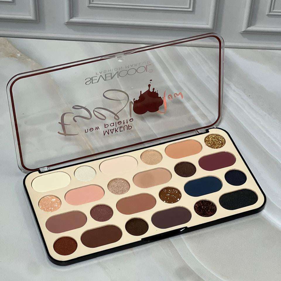 PALETA SOMBRA MATE Y GLITTER 6900A
